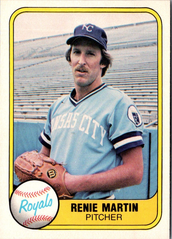 1981 Fleer Renie Martin #39