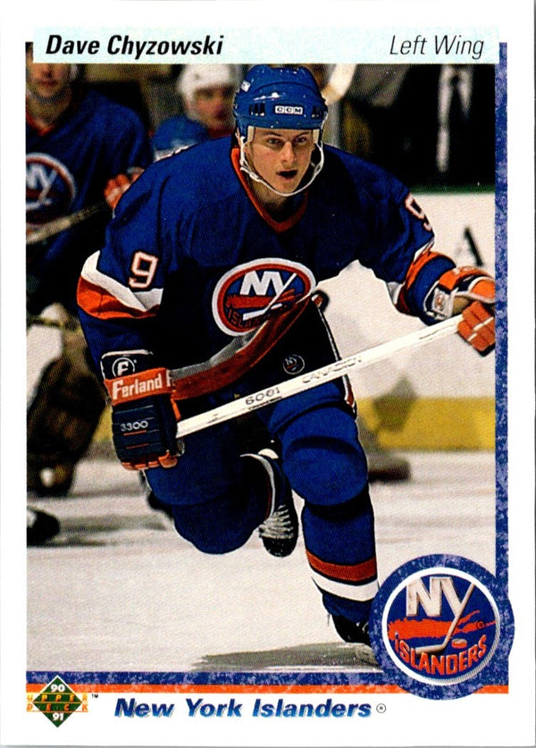 1990 Upper Deck Dave Chyzowski #228 Rookie