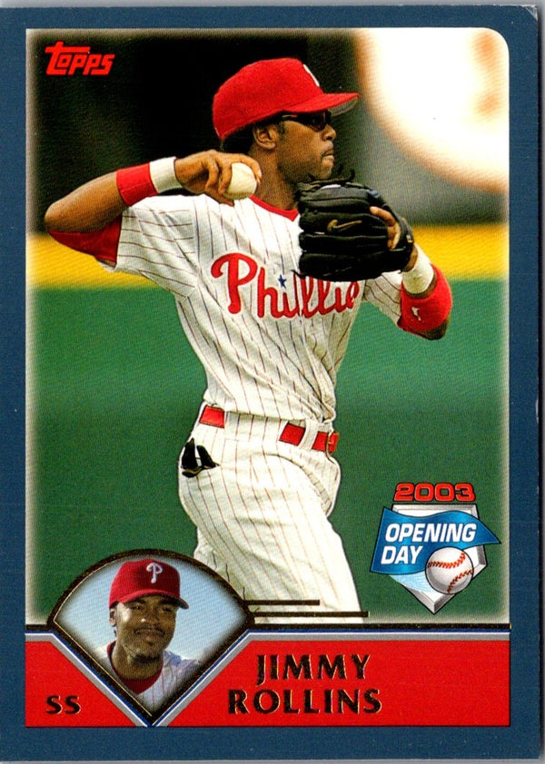 2003 Topps Opening Day Jimmy Rollins #31