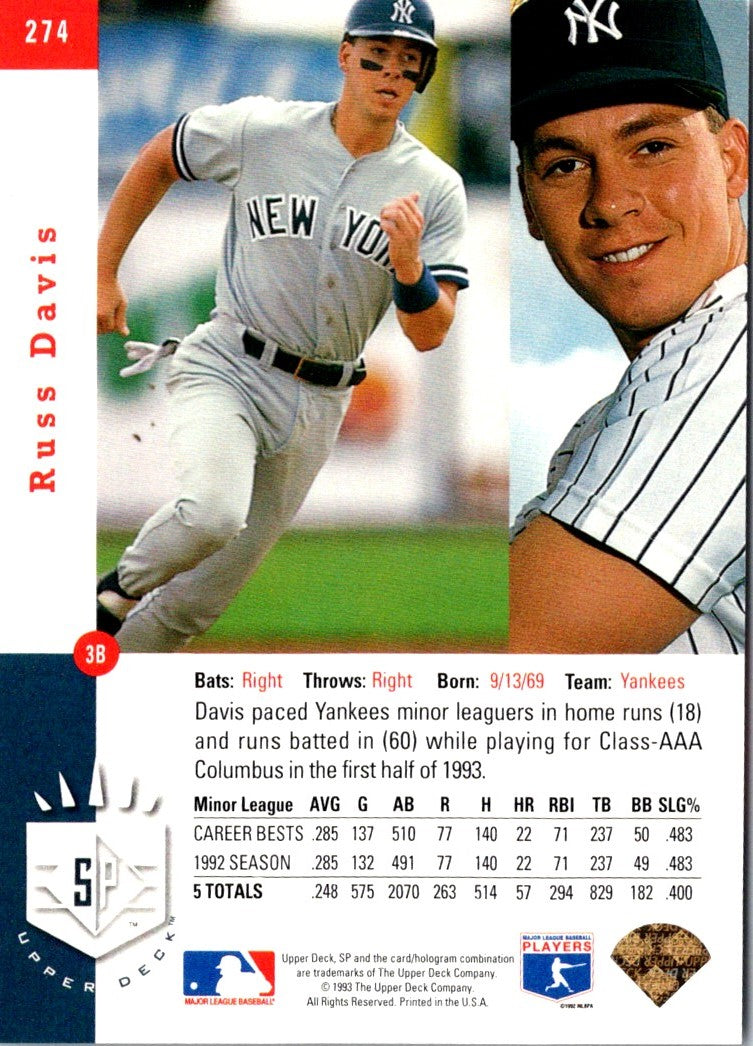 1993 SP Russ Davis