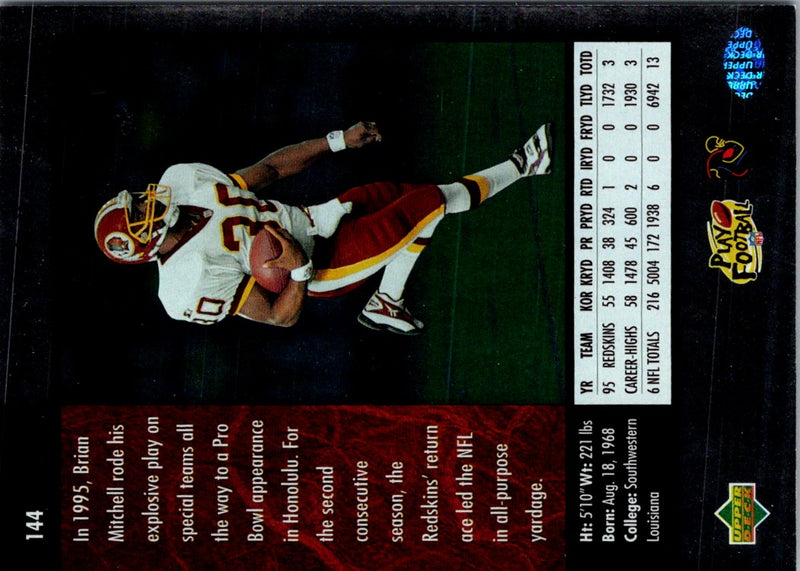 1996 SP Brian Mitchell