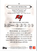 2011 Topps Gridiron Legends Kellen Winslow