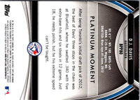 2013 Bowman Platinum Prospects D.J. Davis #BPP80