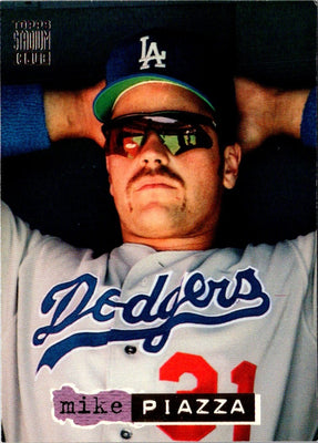 1994 Stadium Club Dugout Dirt Mike Piazza #1