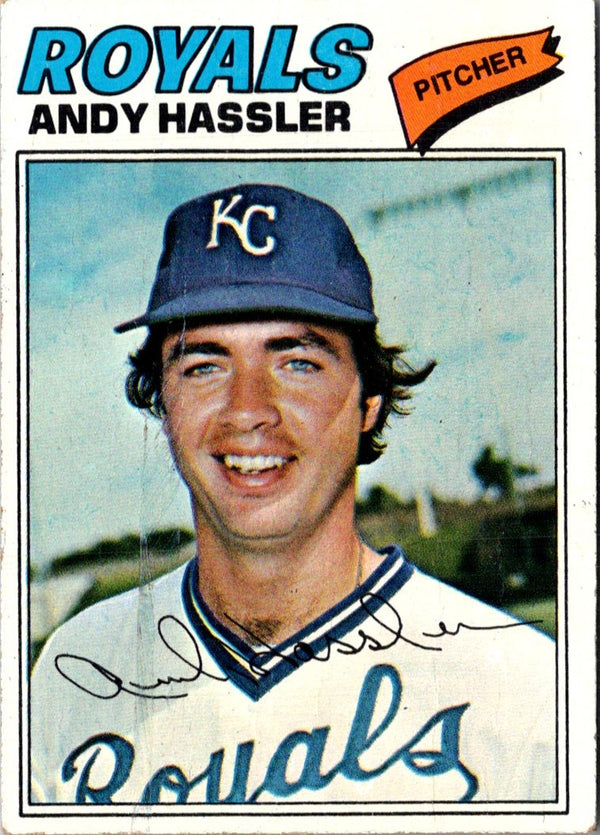 1977 Topps Andy Hassler #602