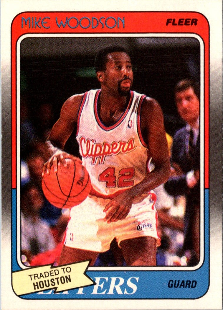 1988 Fleer Mike Woodson