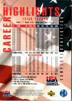 1994 Upper Deck USA Isiah Thomas #72