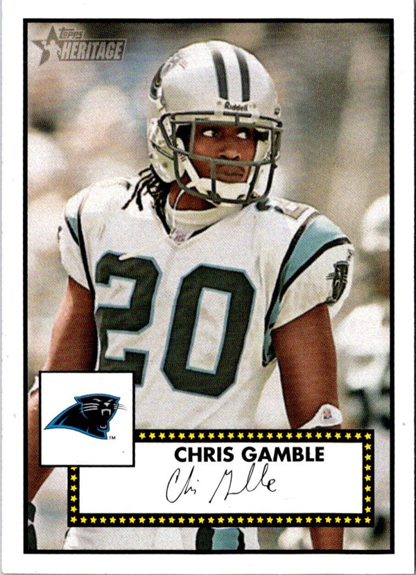 2006 Topps Heritage Chris Gamble #52