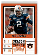 2017 Panini Contenders Draft Picks Cam Newton