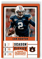 2017 Panini Contenders Draft Picks Cam Newton #17