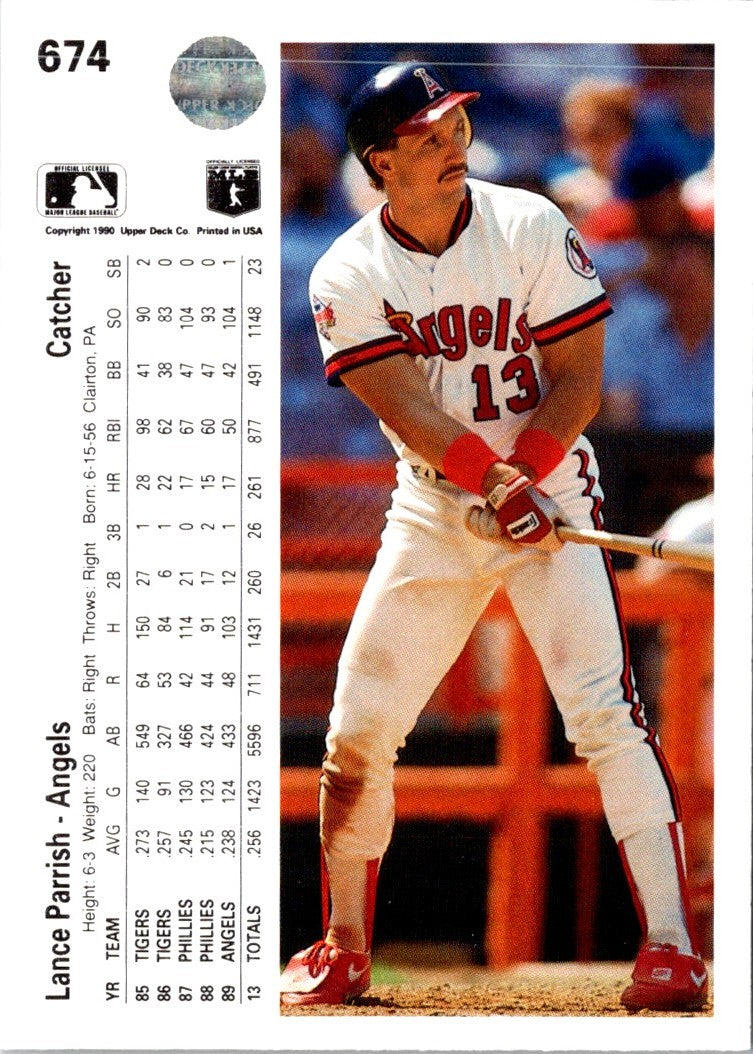 1990 Upper Deck Lance Parrish