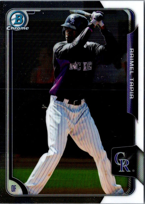 2015 Bowman Chrome Prospects Raimel Tapia #BCP68