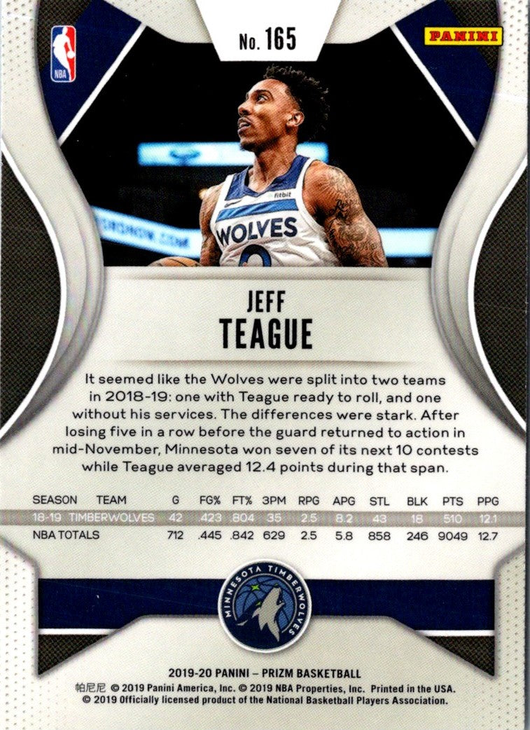 2019 Panini Prizm Jeff Teague