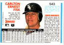 1992 Donruss Carlton Fisk
