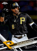2017 Topps Chrome Starling Marte