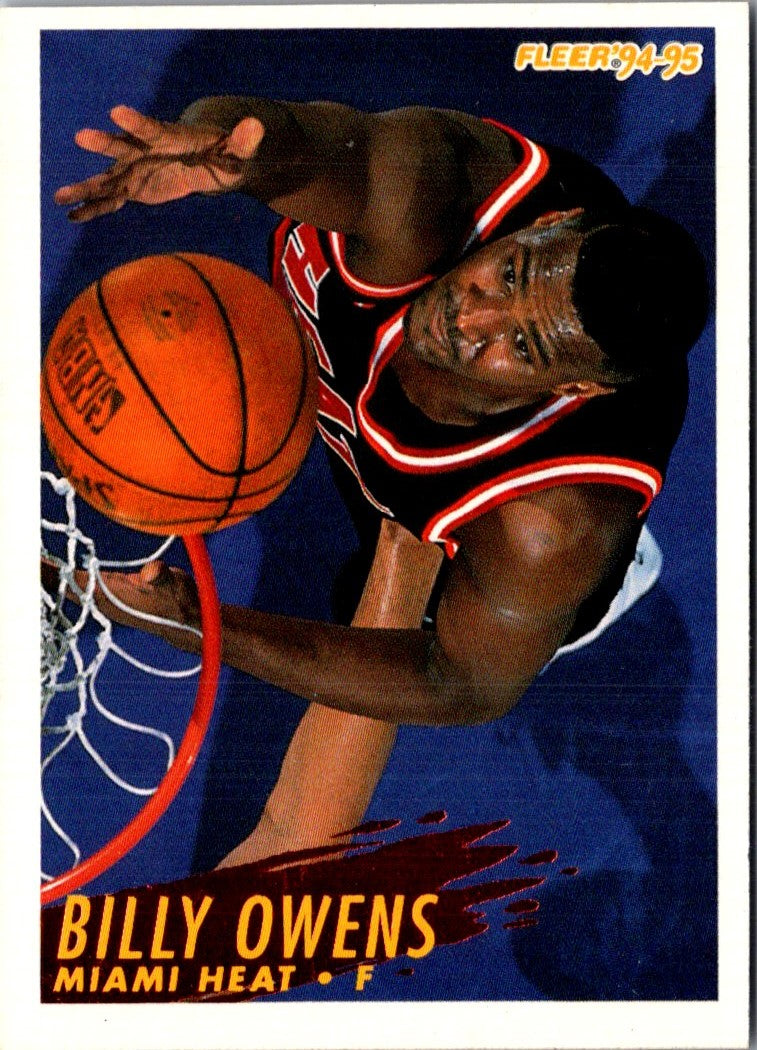 1994 Fleer Billy Owens