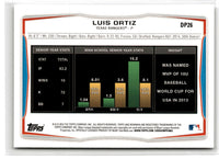 2014 Bowman Draft Picks & Prospects Luis Ortiz #DP26
