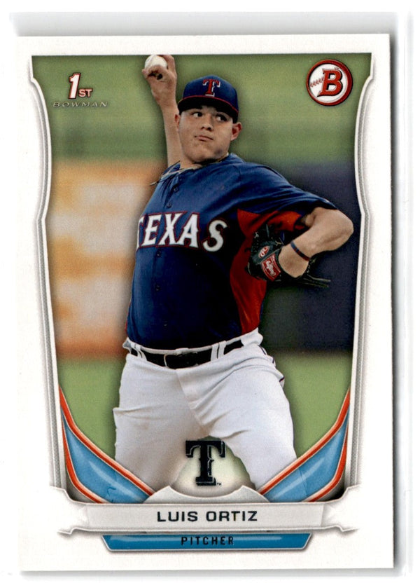 2014 Bowman Draft Picks & Prospects Luis Ortiz #DP26