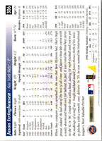 1997 Score Artist's Proofs White Border Jason Isringhausen #306