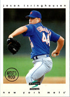 1997 Score Artist's Proofs White Border Jason Isringhausen #306