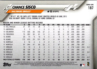 2020 Topps Chance Sisco #187