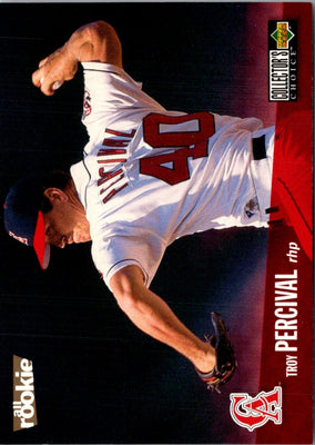 1996 Collector's Choice Troy Percival #72