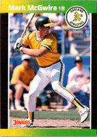 1989 Donruss Mark McGwire #95
