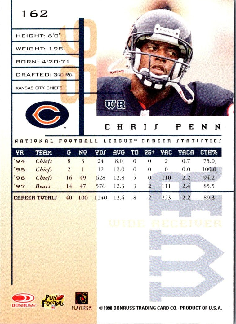 1998 Leaf Rookies & Stars Chris Penn