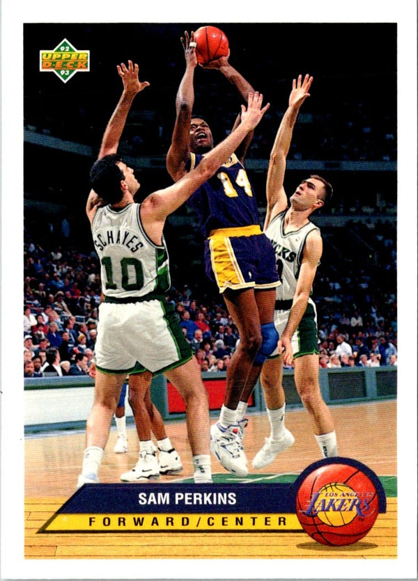 1992 Upper Deck McDonald's Sam Perkins #P22