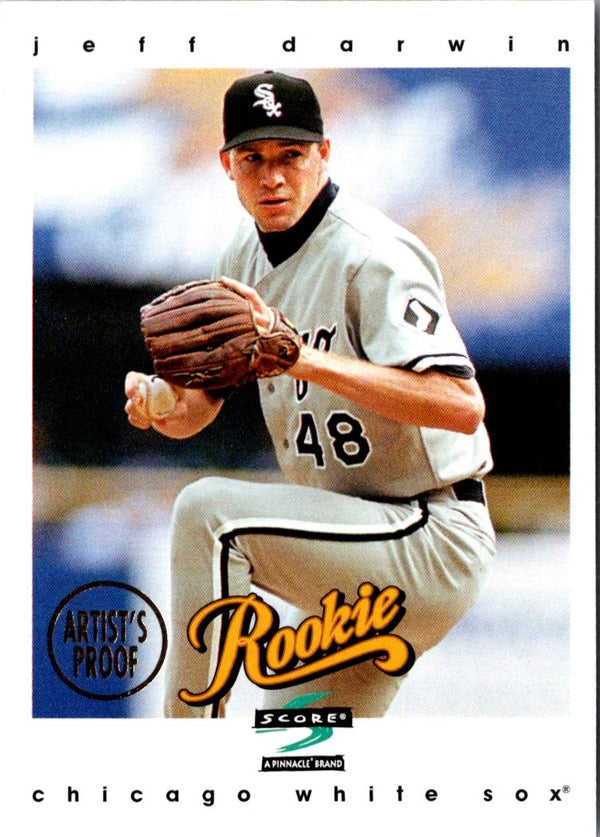 1997 Score Artist's Proofs White Border Jeff Darwin #314