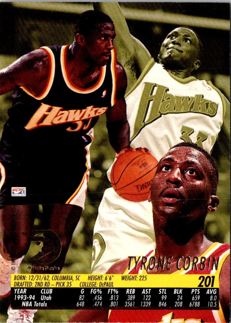 1994 Ultra Tyrone Corbin