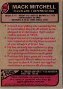 1977 Topps Mack Mitchell