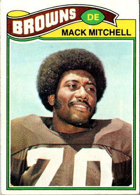 1977 Topps Mack Mitchell #393 Rookie