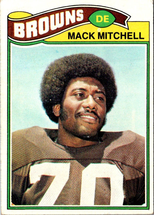 1977 Topps Mack Mitchell #393 Rookie