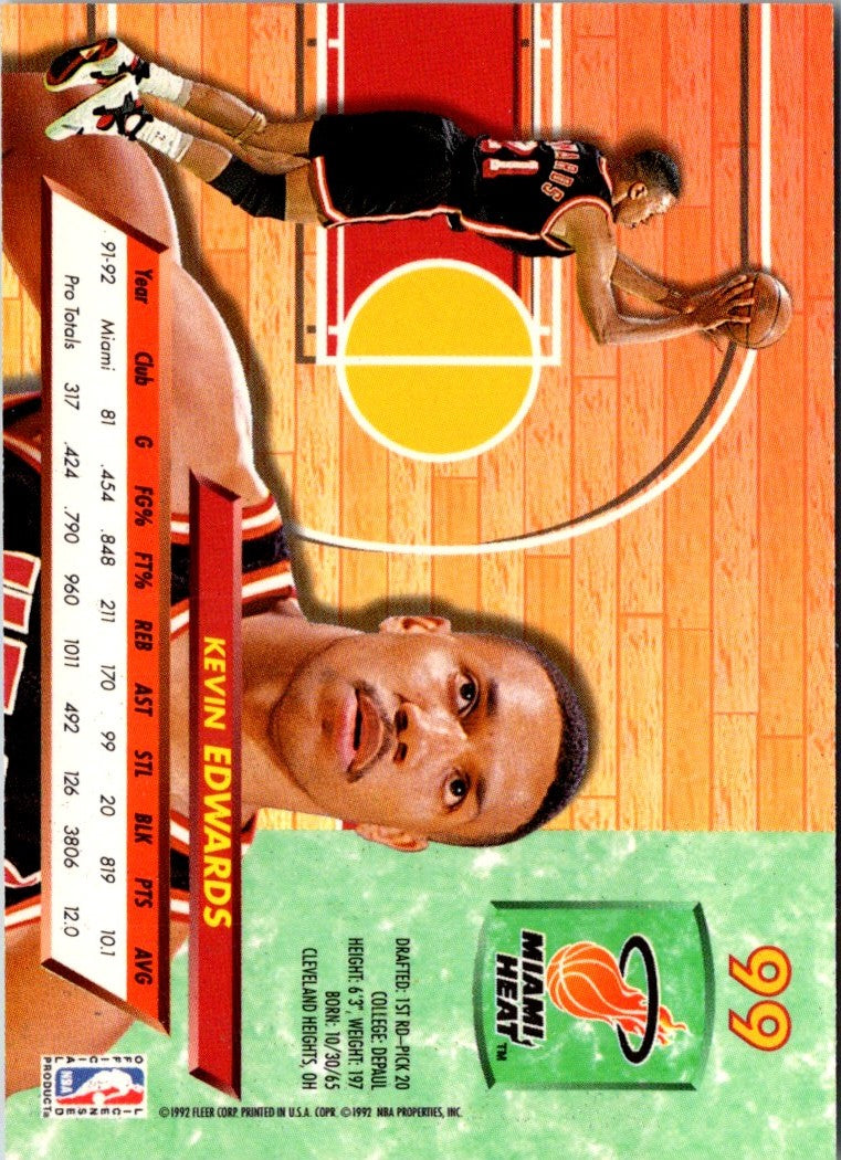 1992 Ultra Kevin Edwards