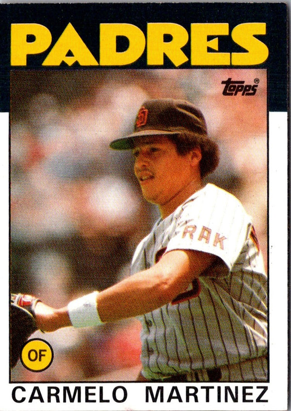 1986 Topps Carmelo Martinez #67