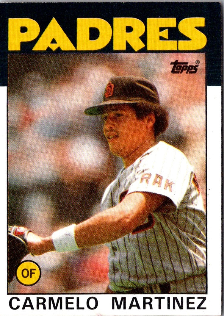 1986 Topps Carmelo Martinez