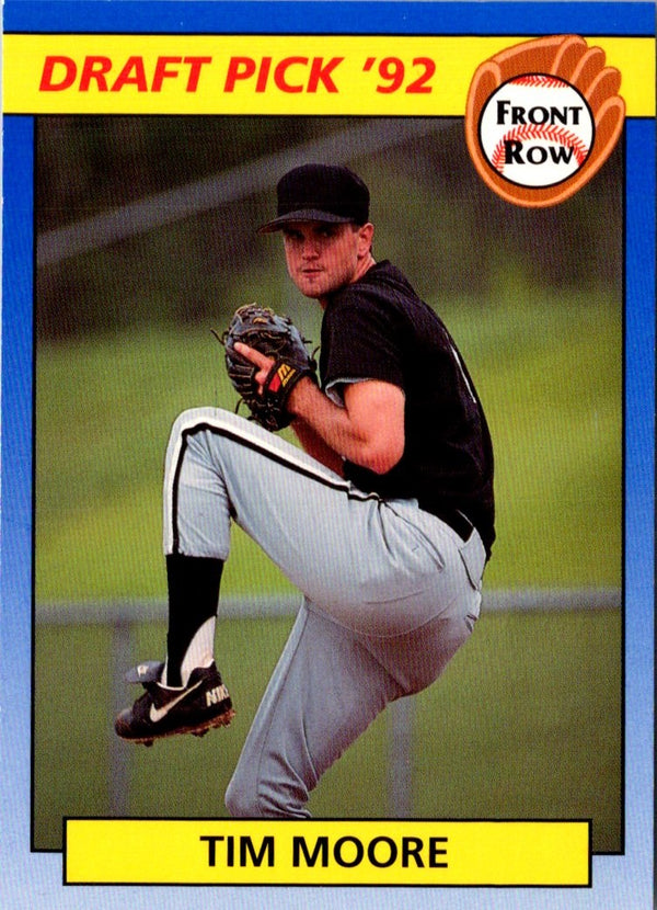 1992 Front Row Draft Picks Tim Moore #4