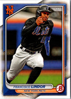 2024 Bowman Green Pattern Francisco Lindor #38