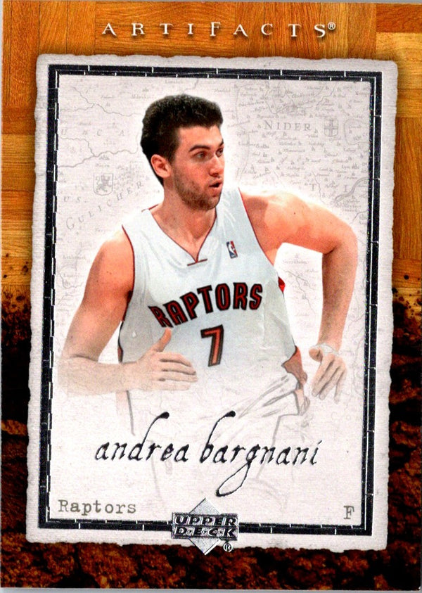 2007 Upper Deck Artifacts Andrea Bargnani #92