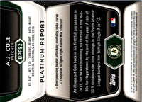 2012 Bowman Platinum Prospects A.J. Cole #BPP52