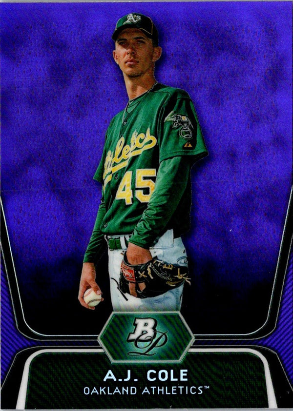 2012 Bowman Platinum Prospects A.J. Cole #BPP52