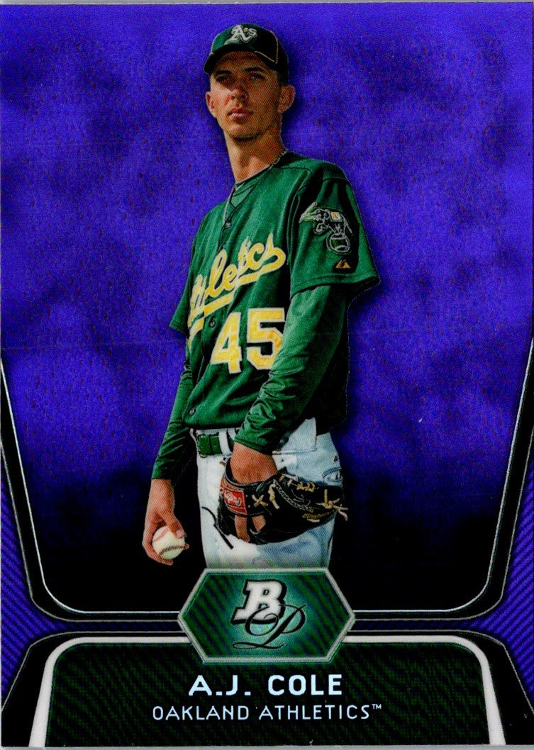 2012 Bowman Platinum Prospects A.J. Cole