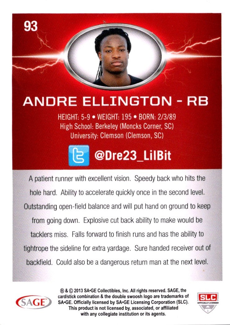 2013 SAGE HIT Andre Ellington