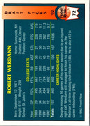 1992 Front Row Draft Picks Robert Werdann