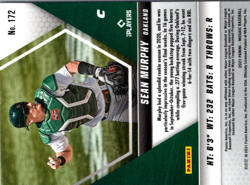 2021 Panini Mosaic Sean Murphy