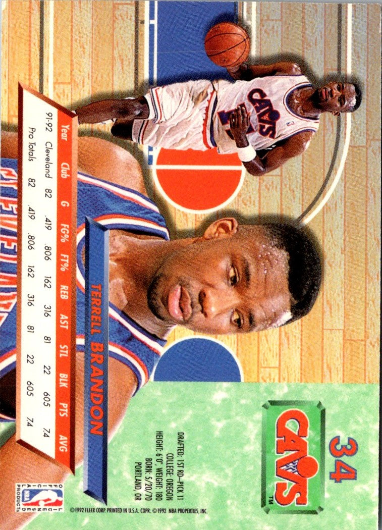 1992 Ultra Terrell Brandon