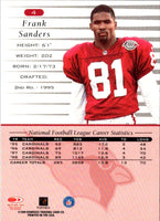 1999 Donruss Frank Sanders #4