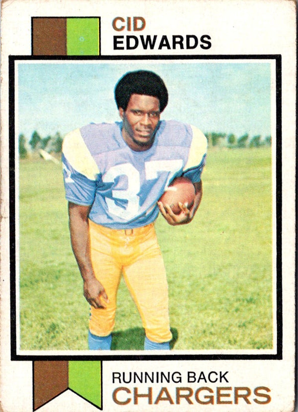 1973 Topps Cid Edwards #13 Rookie