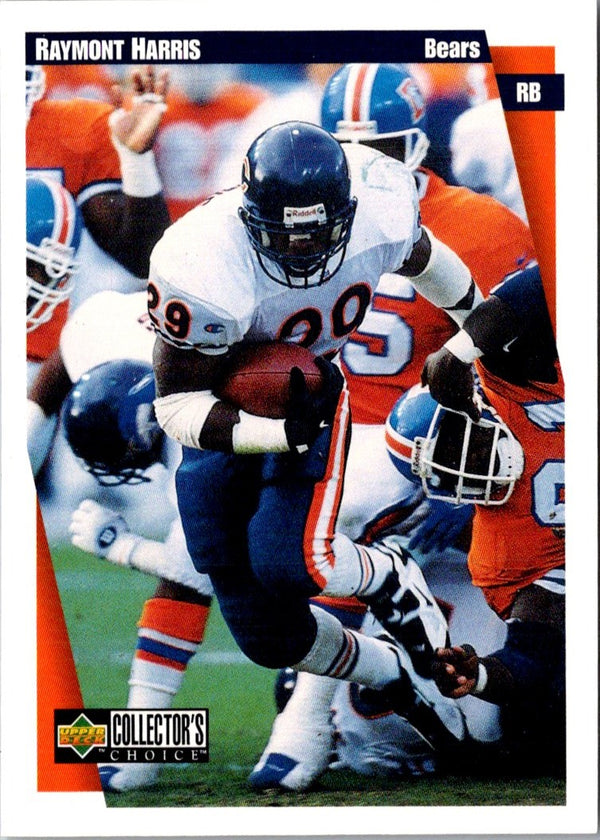 1997 Collector's Choice Chicago Bears Raymont Harris #CH1